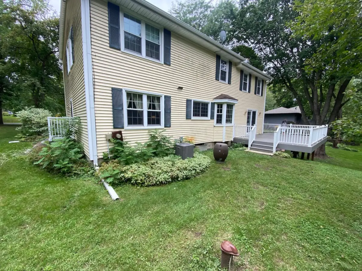 Deephaven yard before outdoor living transformation