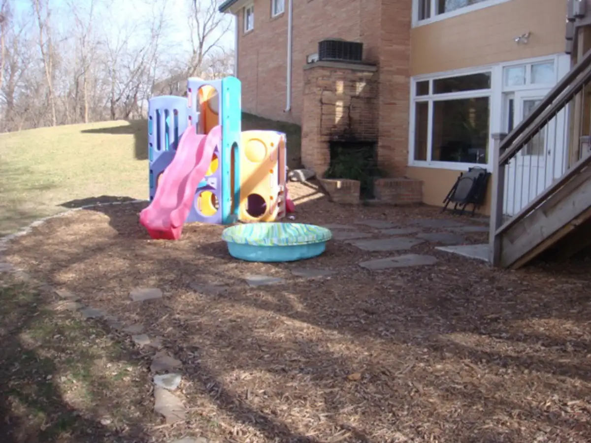 Wayzata backyard before outdoor living project